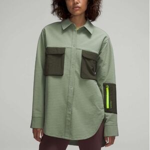Lululemon Grid Fleece Hiking Overshirt
